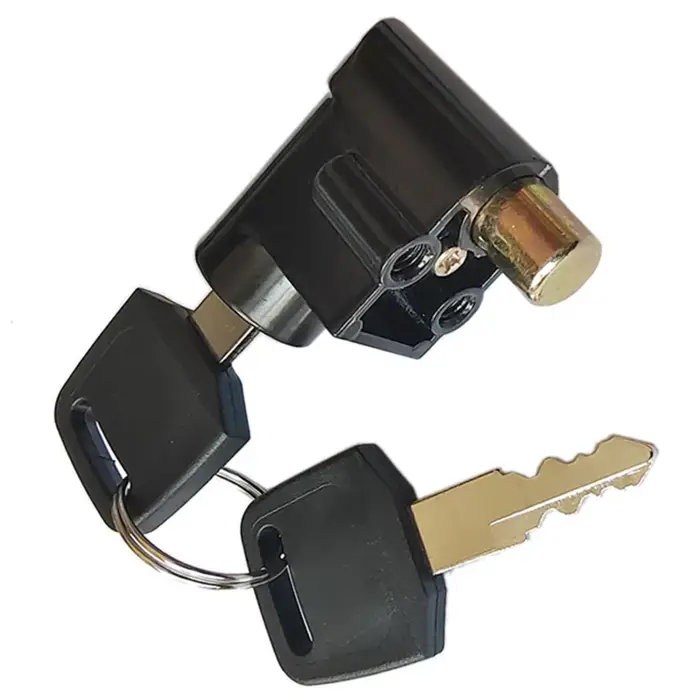 Boîte de sécurité pour batterie avec serrure et 2 clés