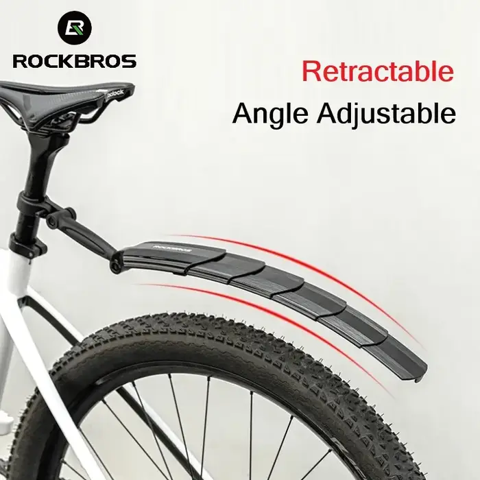 ROCKBROS – ensemble de garde-boue de vélo rétractables et réglables