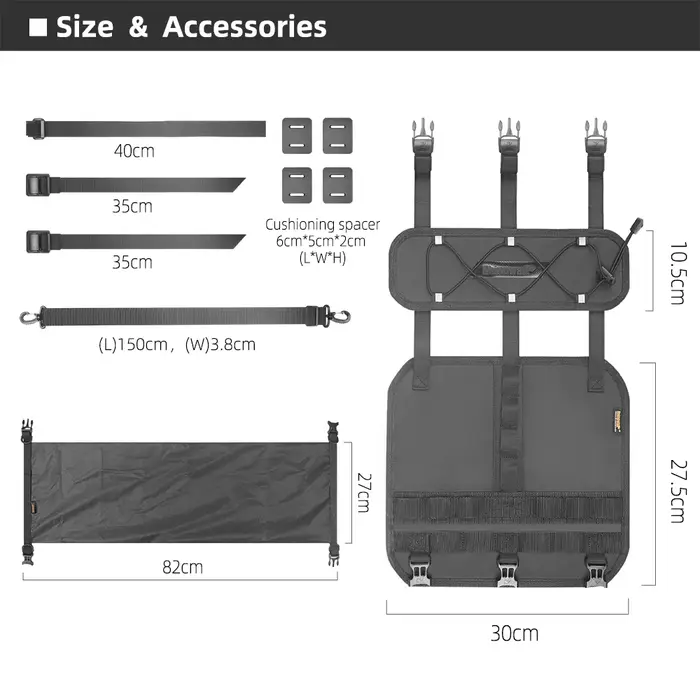 Bal inowalk-Sac multifonctionnel pour guidon de vélo