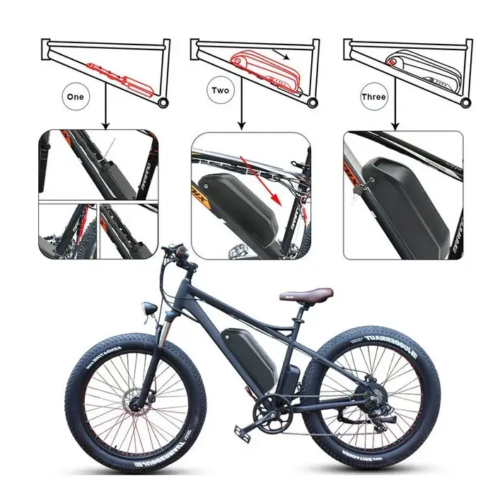 Cham vélo électrique cavalier Batterie 48v 45ah Bafang 2000w E