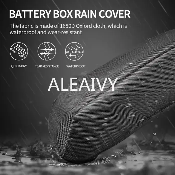 Housse de protection pour batterie de vélo électrique
