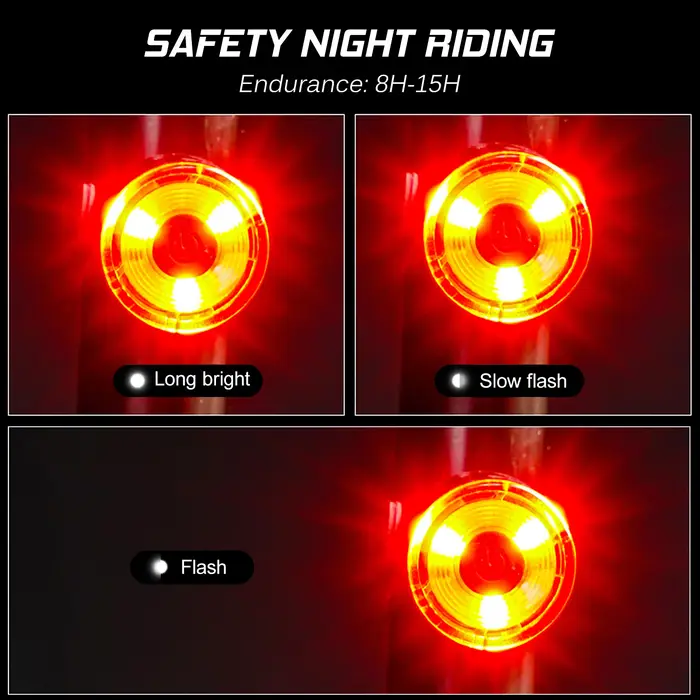 Enquêter arrière LED pour vélo