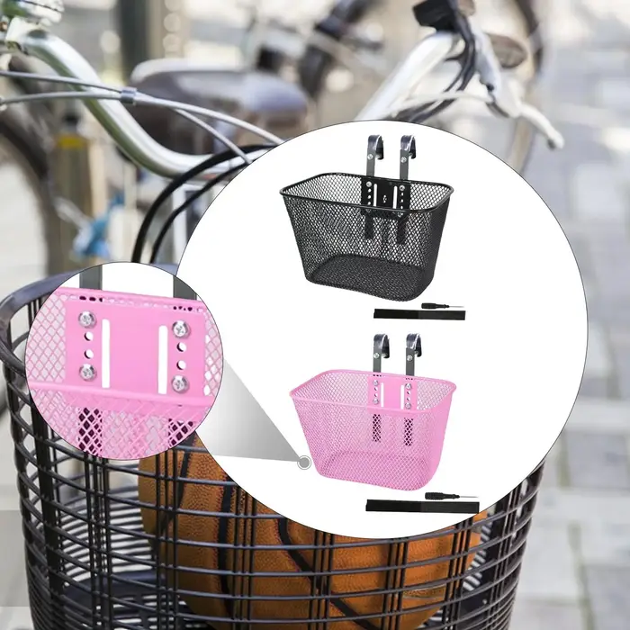 Panier de vélo pour enfants en métal