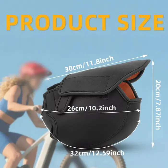 Housse de protection coupe-vent pour moteur de vélo électrique, housse anti-poussière pour moteur de vélo électrique, pour le transport et le stockage à domicile et au garage