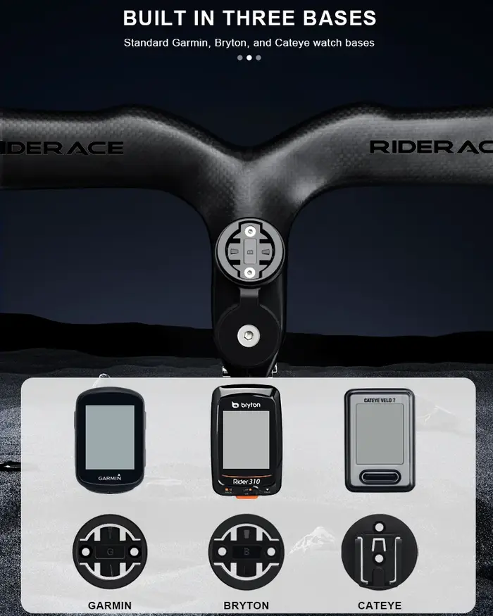 Support d'ordinateur de vélo pour Garmin Edge Bryton Cateye