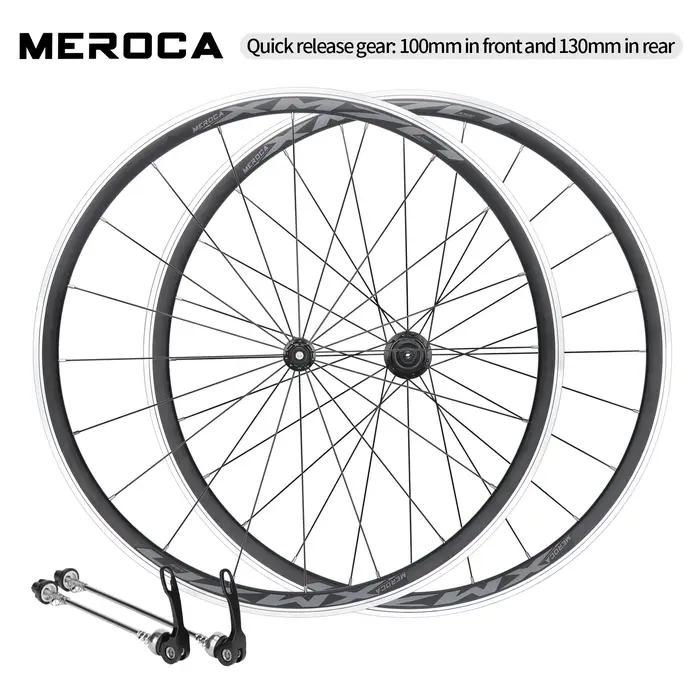 Paire de roues de vélo en alliage d'aluminium ultra-léger