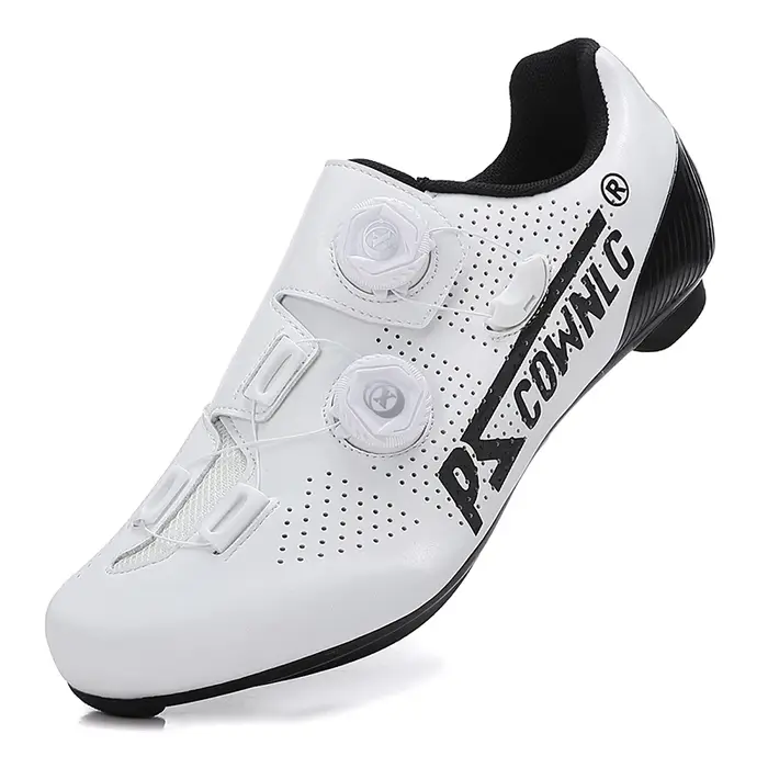 Chaussures de cyclisme professionnelles pour hommes et femmes, en carbone, pour la course, la vitess