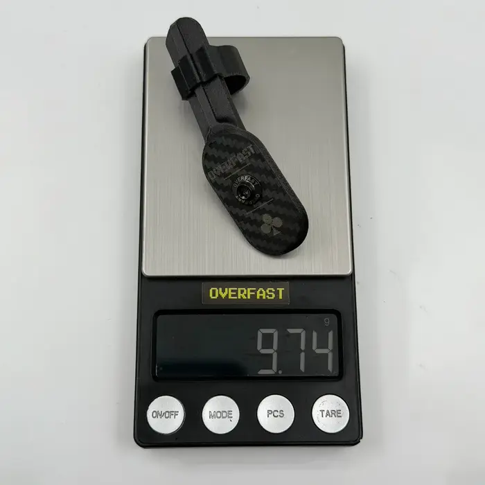 Couverture de compartiment de batterie en fibre de carbone ultra légère OVERFAST