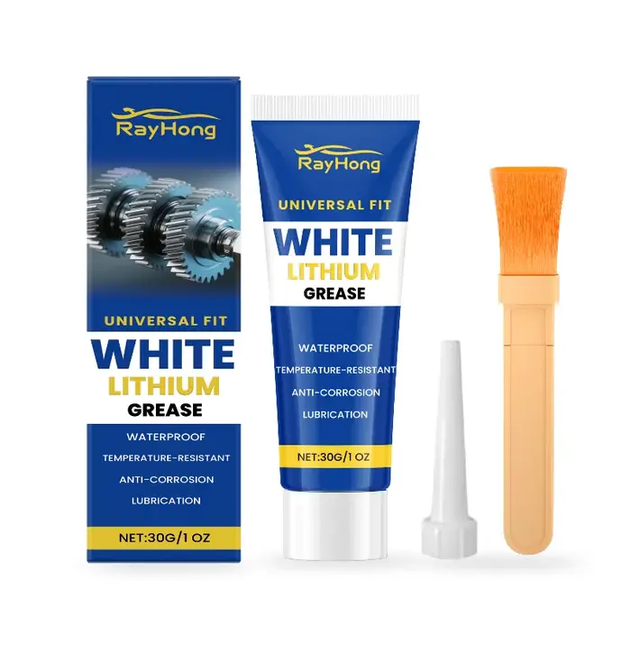 Graisse blanche au lithium haute résistance à la température, lubrifiant pour véhicules, crème lubri