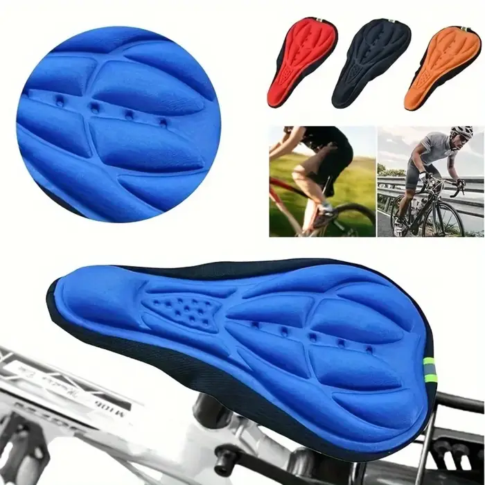 Coussin de siège de vélo confortable avec absorption des chocs et design 3D respirant