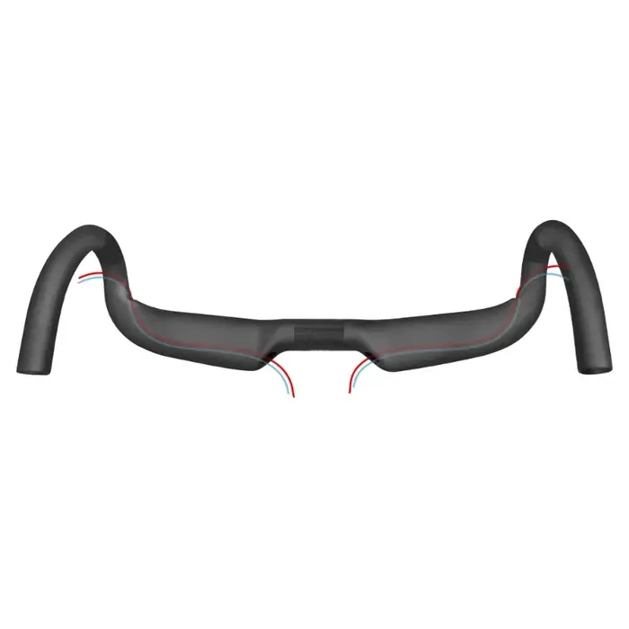 Guidon de vélo de route en carbone Aero Drop mat 31.8*360/380/400/420/440mm léger et robuste pour le cyclisme haute Performance