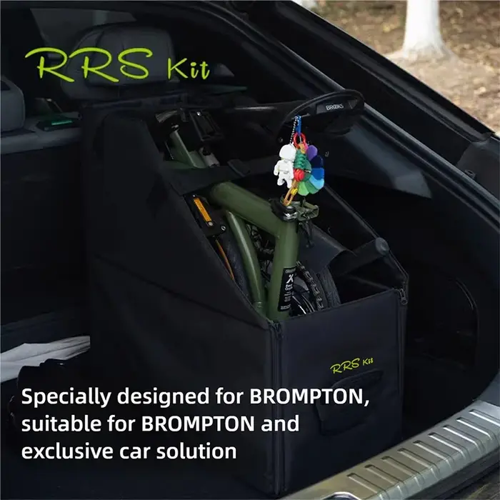 Boîte de rangement de vélo pliante Portable pour Brompton