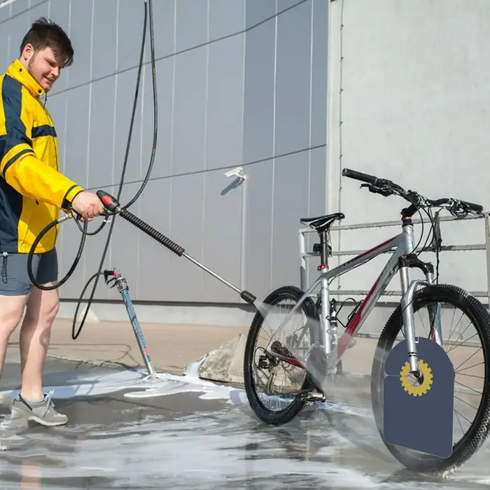 Protection anti-taches d'huile pour vélo