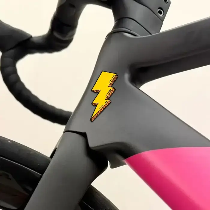 Autocollants Lightning pour cadre de vélo