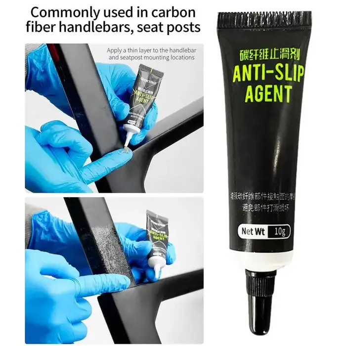 Graisse de vélo pour fibre de carbone et lubrifiant antidérapant noir olive pour tige de selle et guidon haute adhérence