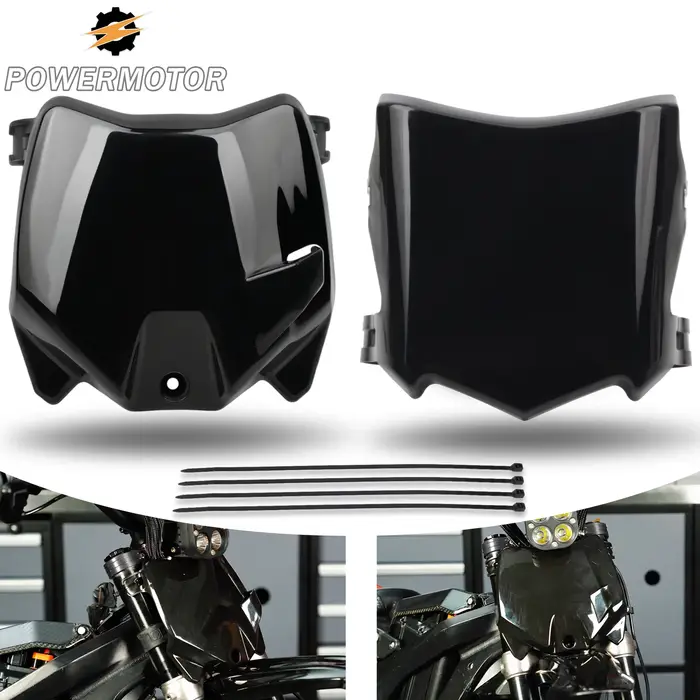 Plaque d'immatriculation avant pour moto électrique E-Bike Surron S X Stark Varg Talaria Sting Q20 DirtBike Motocross