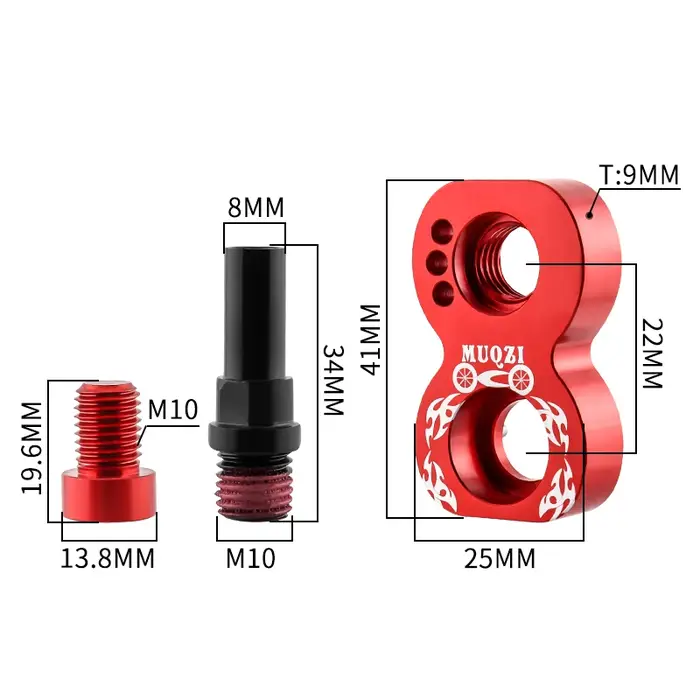 Adaptateur d'extension de frein de vélo, extension de frein V 406 à 451 pour vélo pliant de 14/16/18 pouces