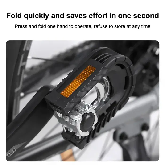 Pédales de vélo pliantes de sécurité pour vélo électrique