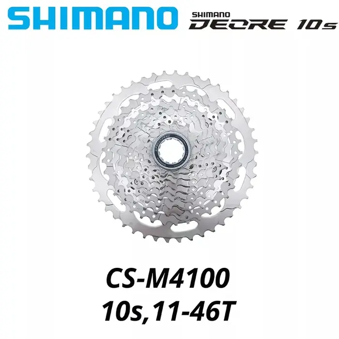 Shimano Deore 10 vitesses vélo Cassette M6000 M4100 HG50 CS-M4100 10S 10V SLX XT vtt vélo de montagn