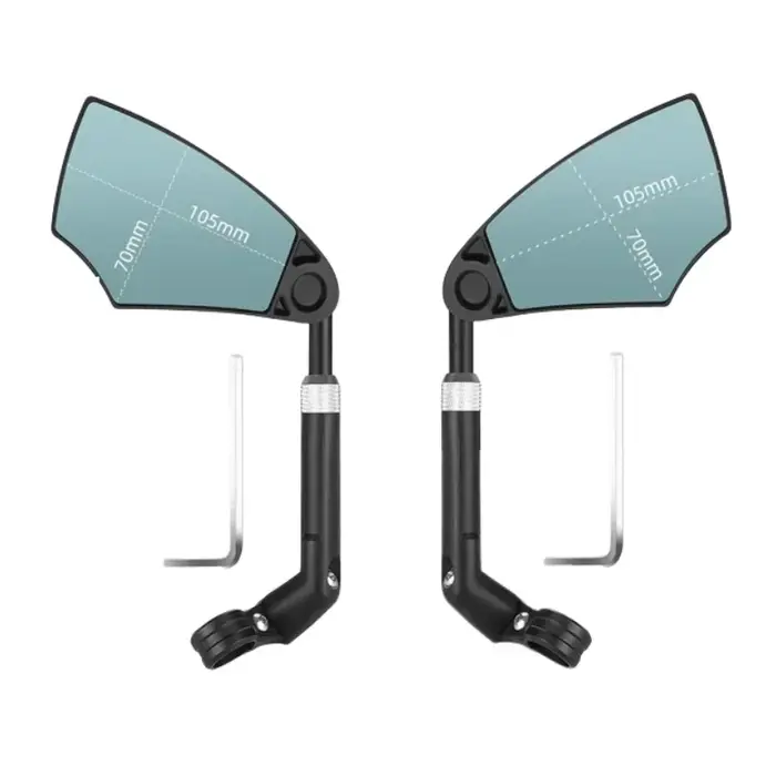 Rétroviseur de guidon de vélo réglable