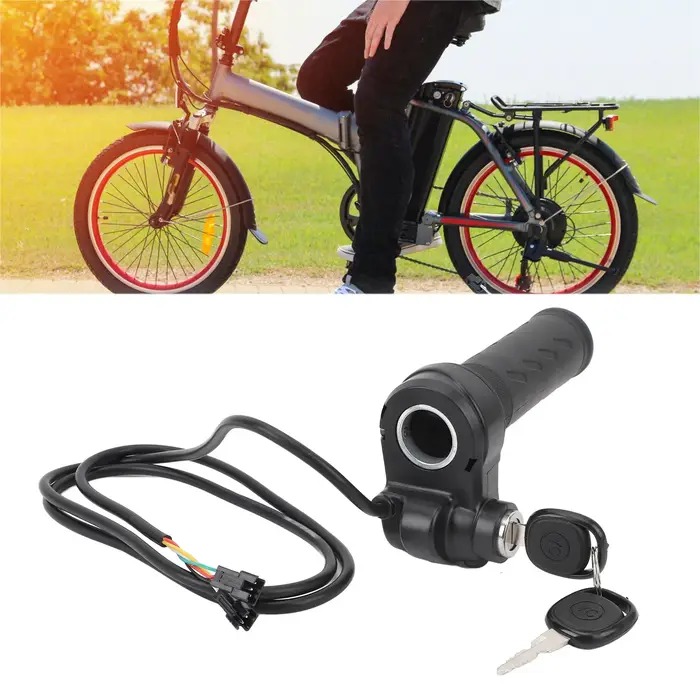 Poignée d'accélérateur de vélo électrique