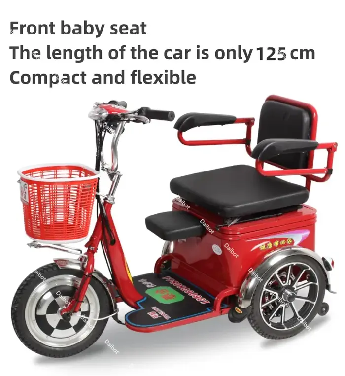Scooter électrique à 3 roues 350W 48V