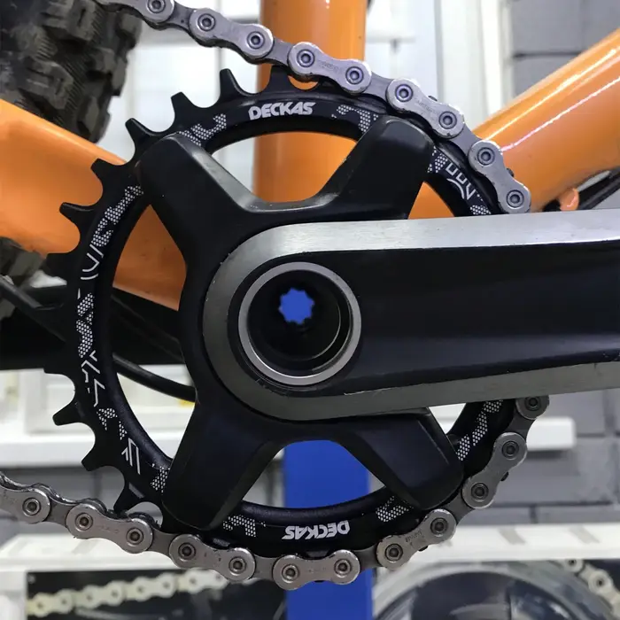 Deckas 96bcd plateau de vélo de montagne BCD 96mm asymétrie 32/34/36/38T pièces de plaque de couronne pour manivelle
