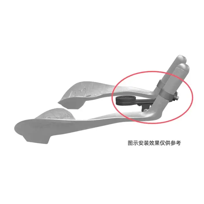 Support de compteur de vélo en aluminium CNC pour Fit Vision TFE Metron Pro Triathlon TT