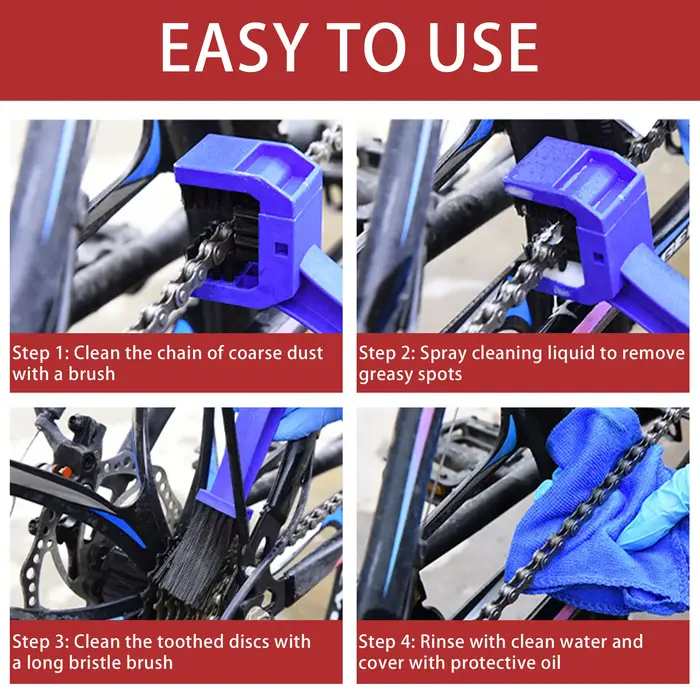 Nettoyeur de chaîne de vélo
