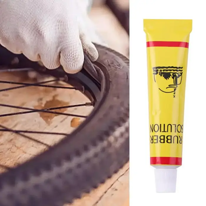 Lot de 5 Colles de Réparation pour Pneus de Vélo