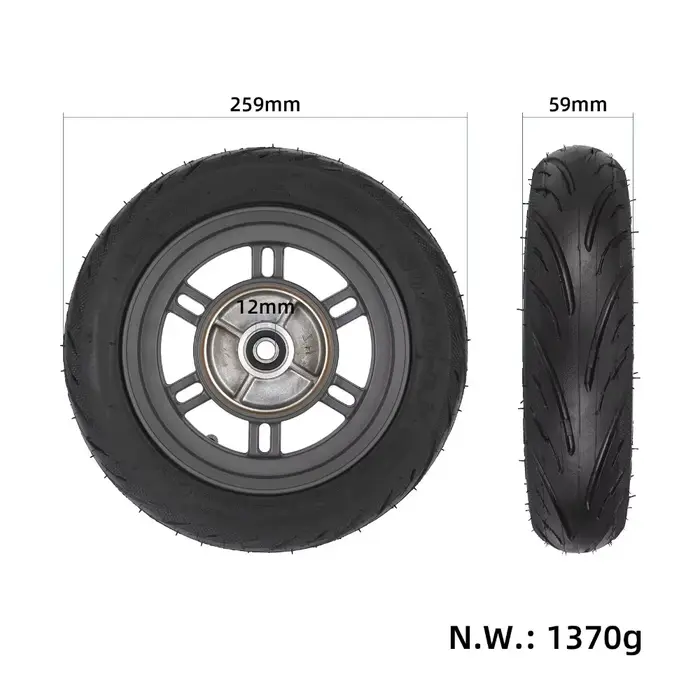 Ensemble de roues pour trottinette électrique Xiaomi Elite