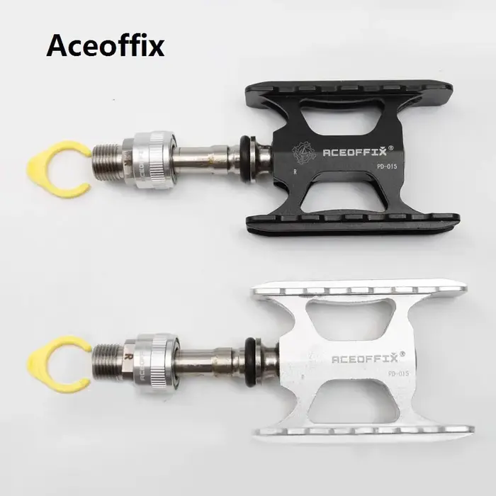 Aceoffix pédale de vélo ultralégère à Double dégagement rapide pour adaptateurs Brompton JAVA Fnhon