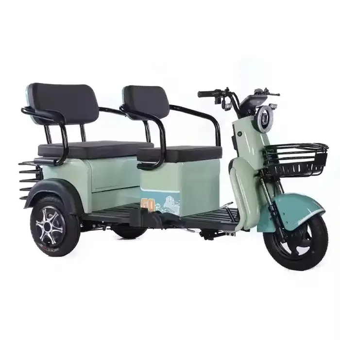 Tricycle électrique à trois roues pour adultes