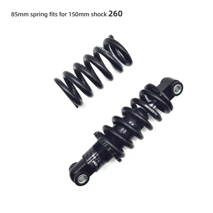 EXA forme vélo 290 291r 260 amortisseur arrière Suspension amortisseurs ressort 85mm de long 450lbs convient pour KS Durable vtt choc 150mm