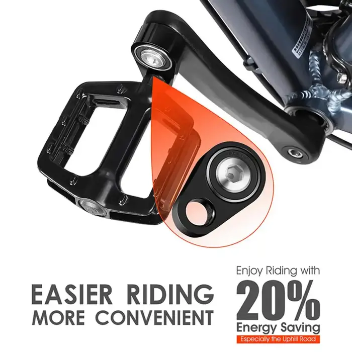 Rehausseurs de pédales de vélo flexibles