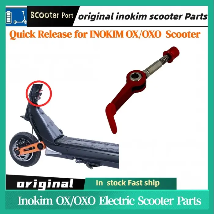 Système de fixation rapide pour trottinette électrique INOKIM OXO OX – Pince