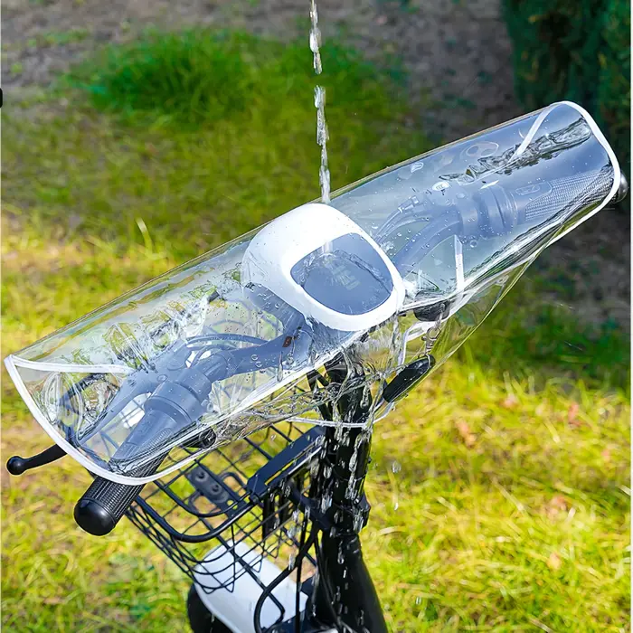 1/2/3 pièces Housse de protection universelle pour guidon de trottinette électrique et vélo, protection contre la pluie