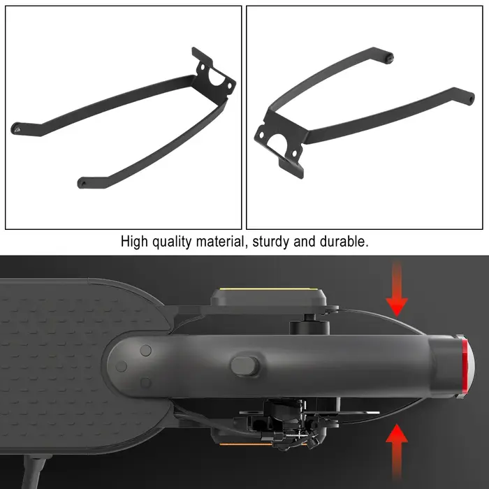 Support de garde-boue arrière de 8.5/10 pouces pour Scooter électrique Xiaomi Pro 2 Mi 3