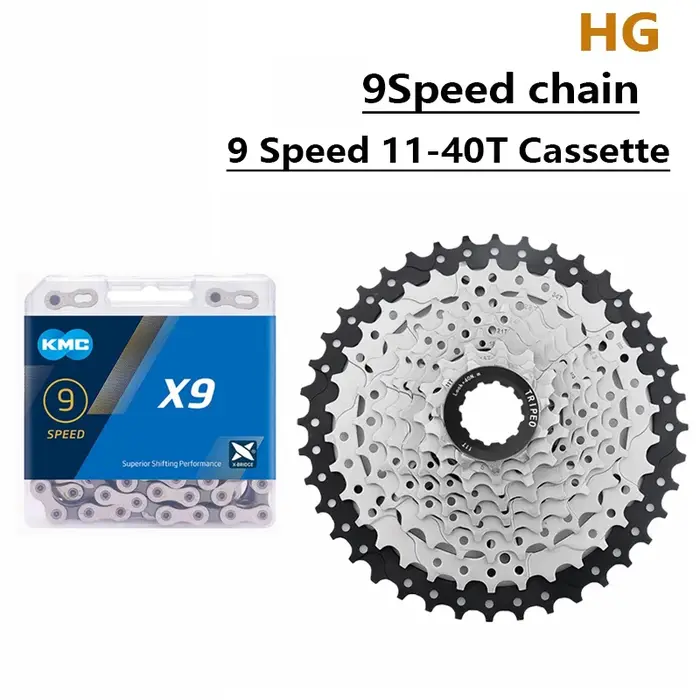 Cassette de VTT 8/9/10/11/12 vitesses 40/42/46/50/52T HG K7 Pignon 8V 9V 10V 11V 12V X9 X10 X11 X12