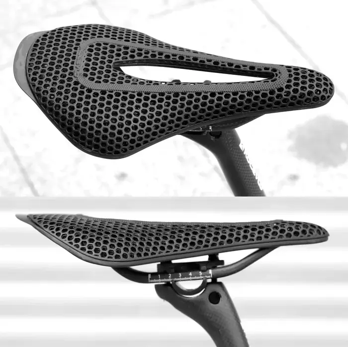 KOCEVLO R0 3D imprimé selle de vélo en Fiber de carbone creux confortable respirant vtt montagne route