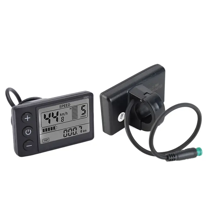 Compteur d'affichage LCD pour vélo électrique