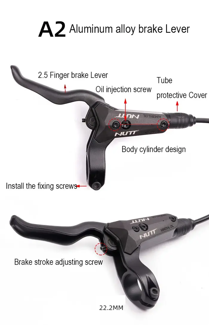 NUTT 800/1400mm vtt frein de vélo