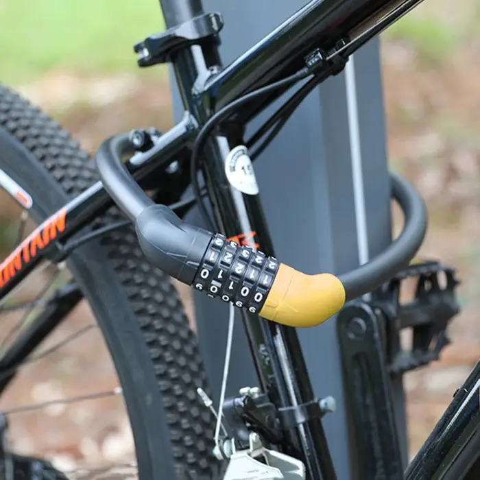 Serrure de vélo universelle à combinaison de Code à 5 chiffres