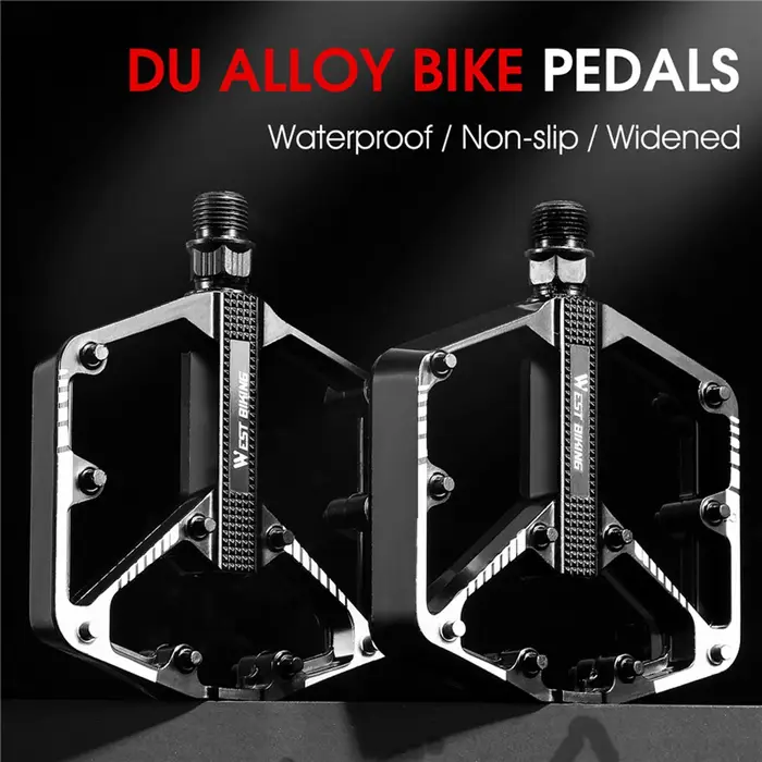 Pédales de vélo en alliage d'aluminium