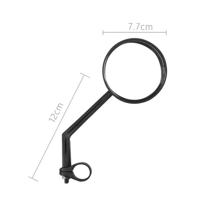 Miroir rond de sécurité pour vélo de route et VTT, équipement d'équitation