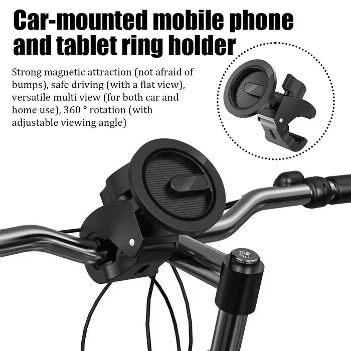 Support magnétique pour téléphone de vélo