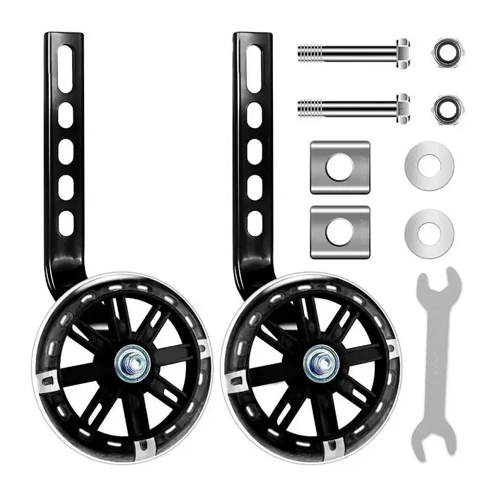 1 paire de roues auxiliaires de vélo pour enfants, Kit monté sur stabilisateur pour vélo à vitesse u