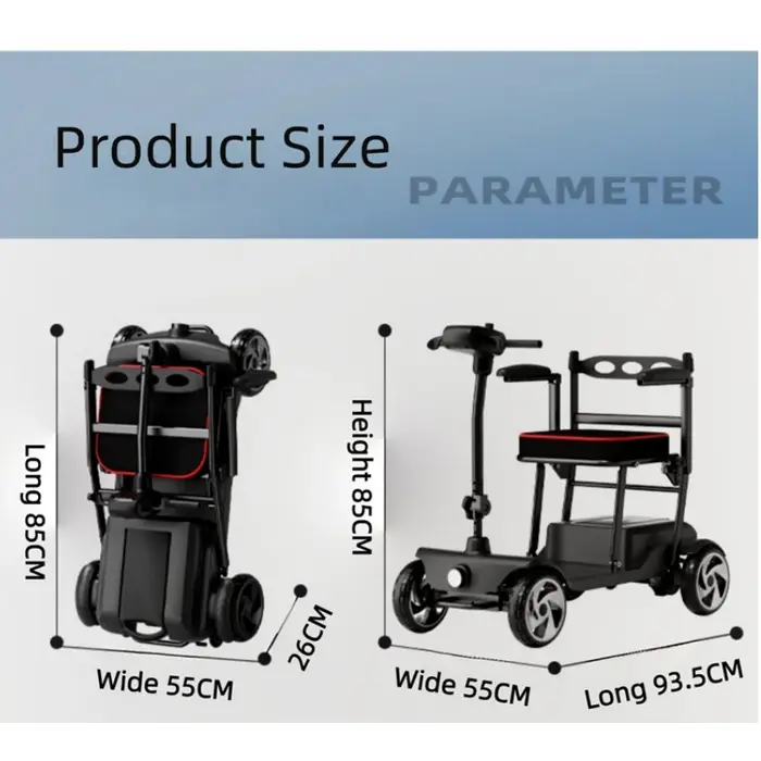 Trottinette électrique pré-assemblée en alliage d'aluminium 350w