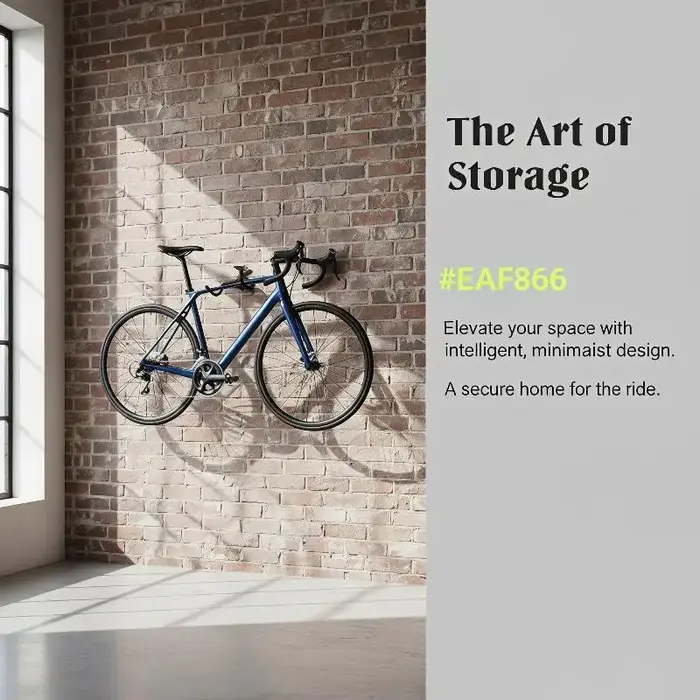 Support mural pour vélo
