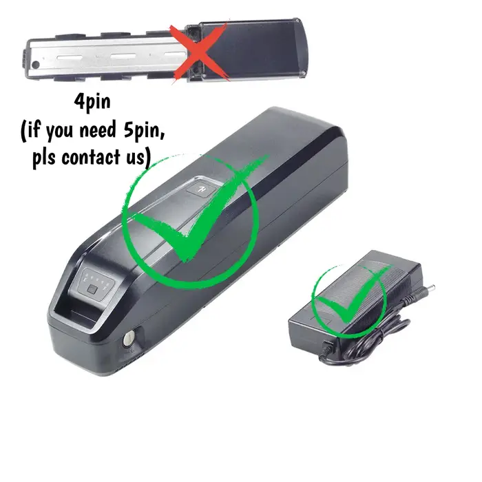 Batterie de vélo électrique Duotts C29 S26 48V 10.4Ah 13Ah 15Ah 17.5Ah batterie pour Duotts c29 S26 Hitway Colorway BK29 Ebike